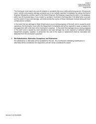 Invitation to Bid (Itb) Bid Form - Guardrail/Impact Attenuator Barrier Replacement Services - District - Georgia (United States), Page 32