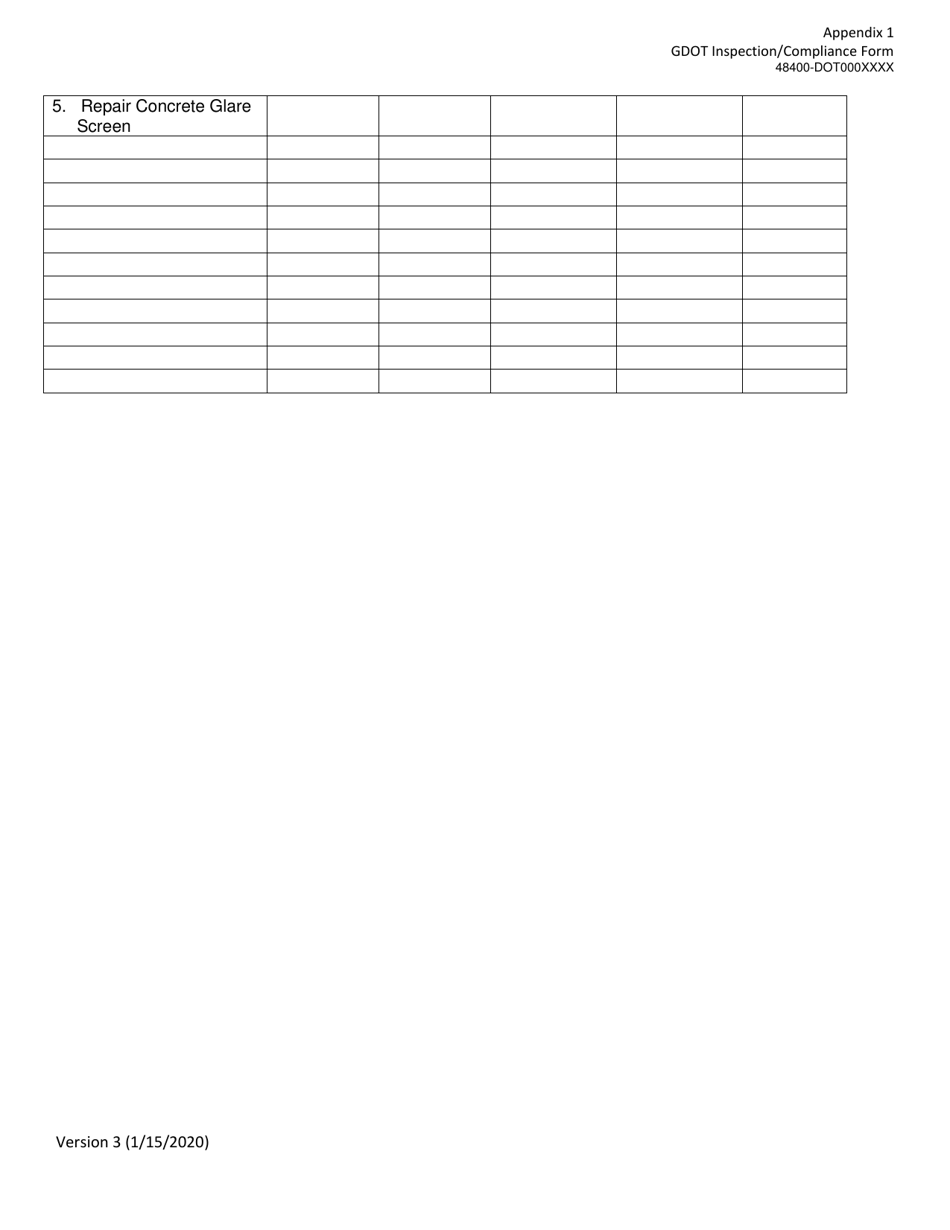 Invitation to Bid (Itb) Bid Form - Guardrail / Impact Attenuator Barrier Replacement Services - District - Georgia (United States), Page 35