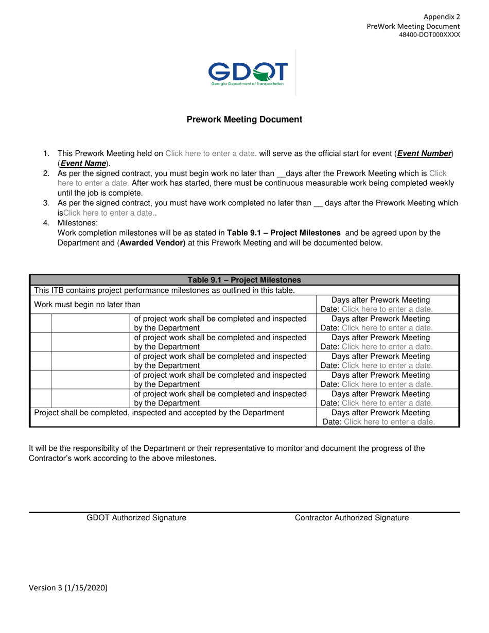 Invitation to Bid (Itb) Bid Form - Pavement Preservation and Maintenance Services - District - Georgia (United States), Page 32
