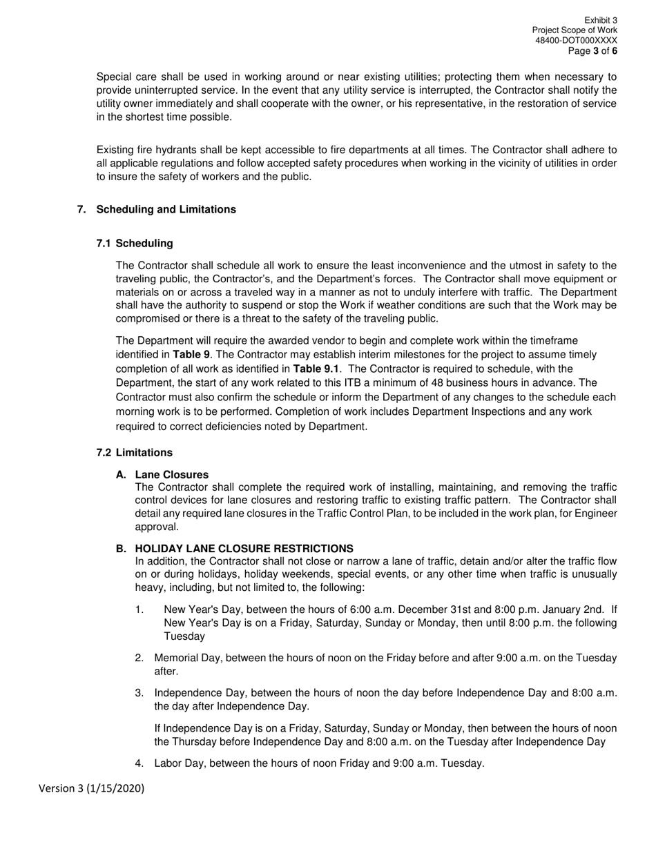 Invitation to Bid (Itb) Bid Form - Rumble Strip Maintenance - District - Georgia (United States), Page 25