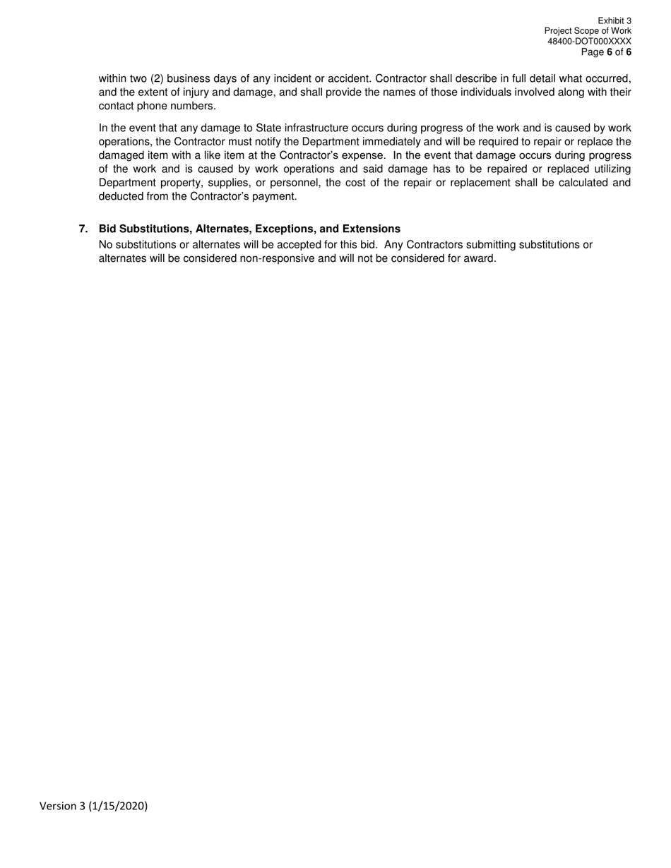 Invitation to Bid (Itb) Bid Form - Rumble Strip Maintenance - District - Georgia (United States), Page 28