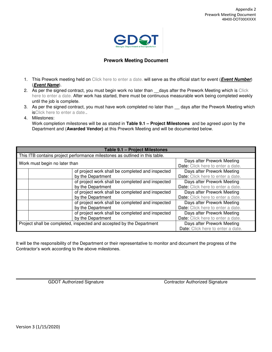 Invitation to Bid (Itb) Bid Form - Rumble Strip Maintenance - District - Georgia (United States), Page 33