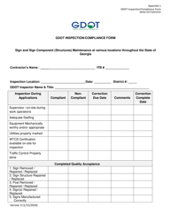 Invitation to Bid (Itb) Bid Form - Sign and Sign Component (Structures) Maintenance - District - Georgia (United States), Page 31