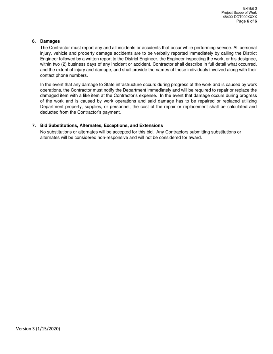 Invitation to Bid (Itb) Bid Form - Sound Barrier, Visual Barrier and Various Wall Maintenance - District - Georgia (United States), Page 27