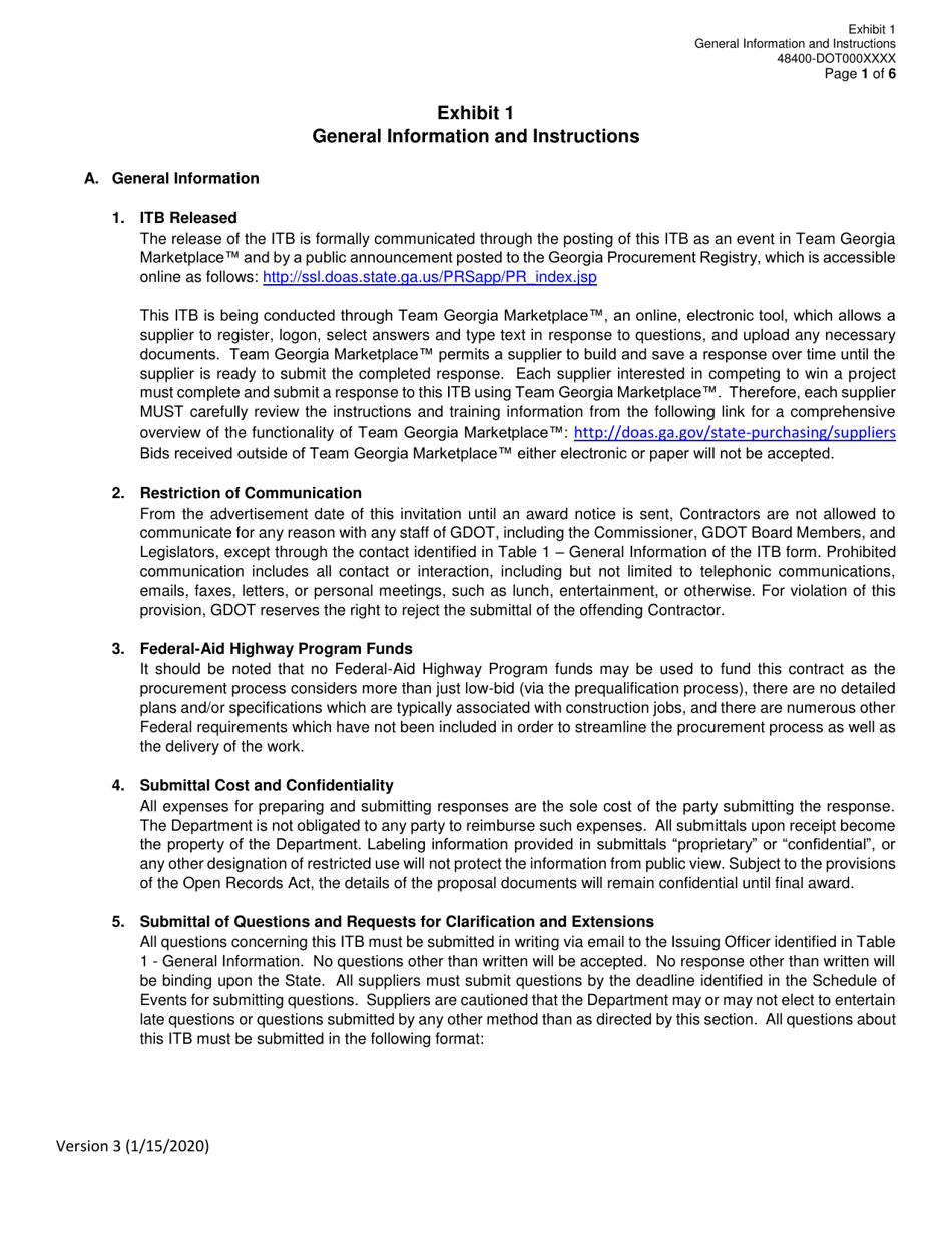 Invitation to Bid (Itb) Bid Form - Vegetation Removal Services - District - Georgia (United States), Page 15