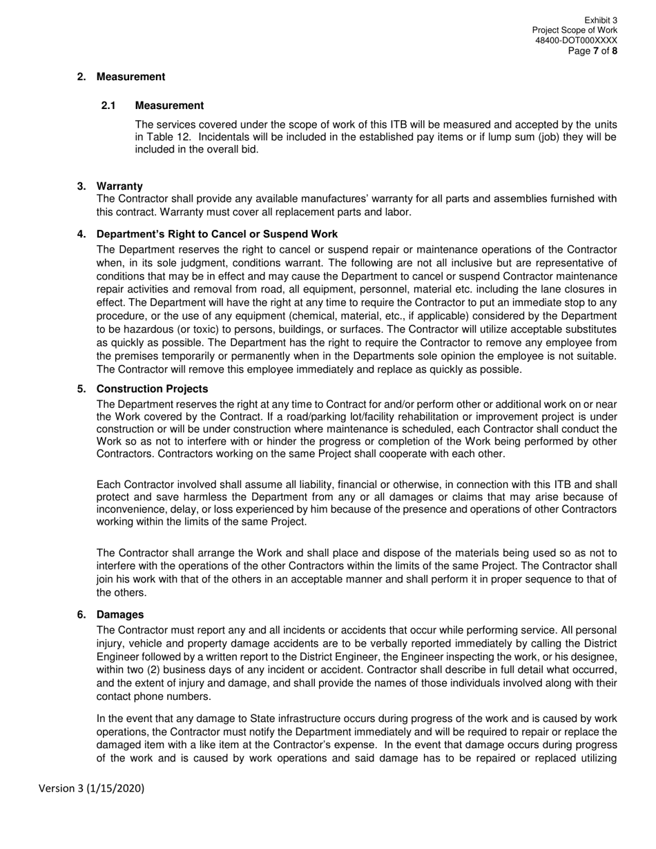 Invitation to Bid (Itb) Bid Form - Tree Cutting, Pruning and Removal Maintenance Services - District - Georgia (United States), Page 26