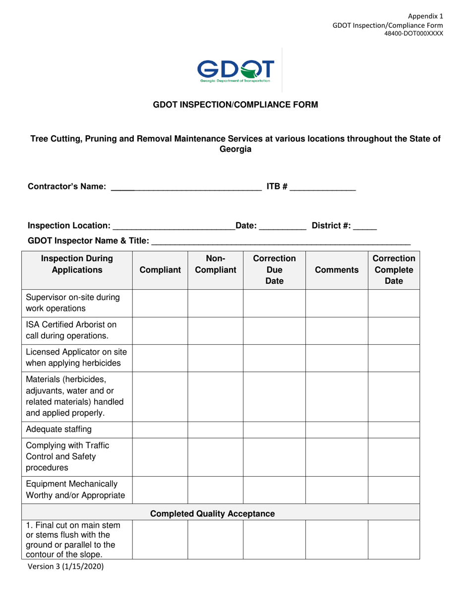 Invitation to Bid (Itb) Bid Form - Tree Cutting, Pruning and Removal Maintenance Services - District - Georgia (United States), Page 29