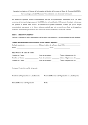 Document preview: Revocacion Por Parte Del Cliente Del Consentimiento Para Compartir Informacion - Georgia (United States) (Spanish)
