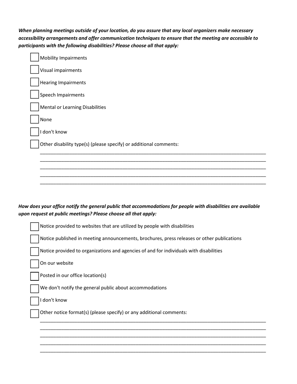 Dca Meeting Checklist - Georgia (United States), Page 13