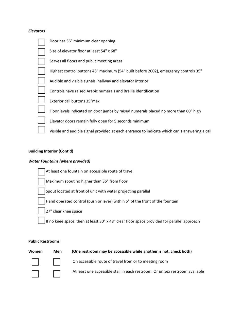 Dca Meeting Checklist - Georgia (United States), Page 5