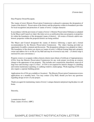 Document preview: Sample District Notification Letter - Georgia (United States)