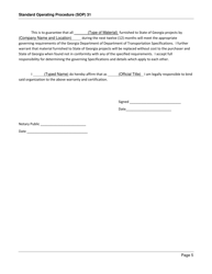 Form SOP31 Inspection of Treated Timber Products - Georgia (United States), Page 5