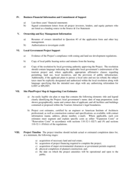 Instructions for Georgia Tourism Development Act Program Application - Georgia (United States), Page 6
