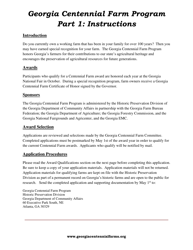 Georgia Centennial Farm Program Application Form - Georgia (United States), Page 2