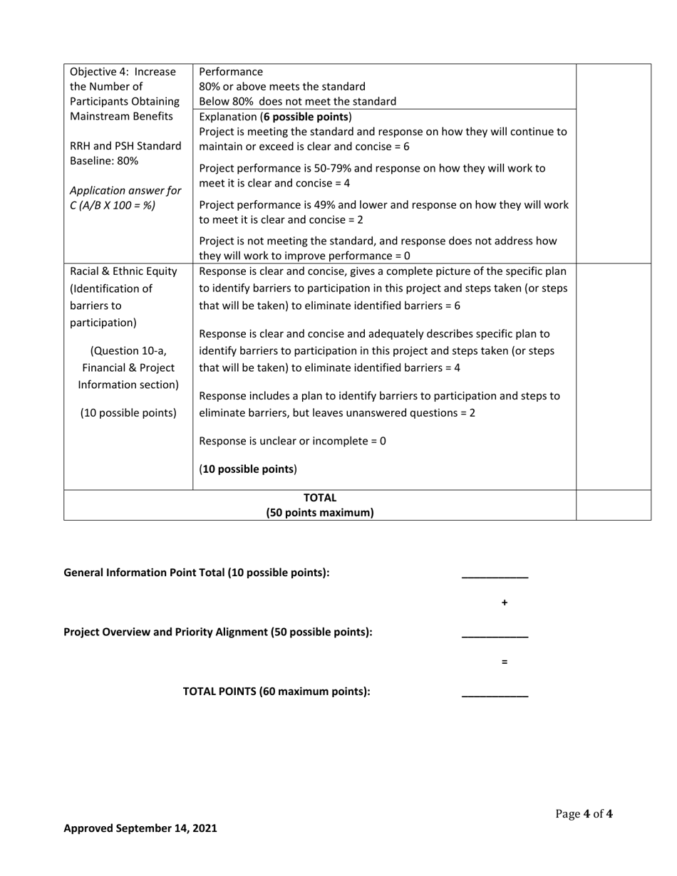 Georgia Balance of State Continuum of Care Review Team Scoring Renewal Projects Only - Georgia (United States), Page 4