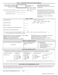 Tenant Income Certification - Georgia (United States), Page 2