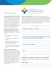 Pediatric Palliative Care Tear-Off Pad (Spanish), Page 3