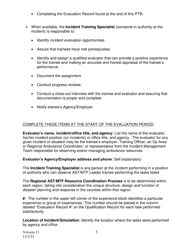 Position Task Book (Ptb) for Ambulance Strike Team/Medical Task Force Leader - California, Page 5