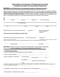 Application for CPA License - International Reciprocity - Idaho, Page 5