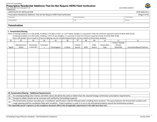 Form CEC-CF2R-ADD-02 Prescriptive Residential Additions That Do Not Require Hers Field Verification - California, Page 6