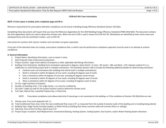 Form CEC-CF2R-ALT-05 Prescriptive Residential Alterations That Do Not Require Hers Field Verification - California, Page 10