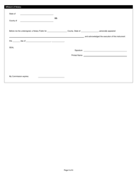 State Form 52970 Athlete Agent Background Investigation Authorization - Indiana, Page 6