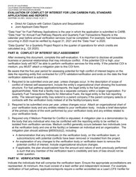 Form ISD/PPMB-120 Evaluation of Conflict of Interest for Low Carbon Fuel Standard Applications and Reports - California, Page 10