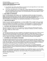 Form ISD/CCPEB-138 Citss #2 User Registration Form - California, Page 4