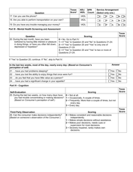 Consumer Needs Evaluation - Texas, Page 2