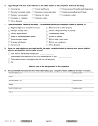 Form JD-GC-6 &quot;Complaint Against Attorney (Grievance Complaint)&quot; - Connecticut, Page 4
