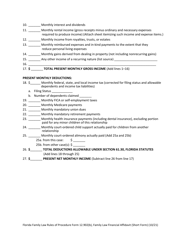 Form 12.902(B) Family Law Financial Affidavit (Short Form) - Florida, Page 5