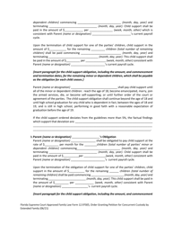 Form 12.970(F) Order Granting Petition for Concurrent Custody by Extended Family - Florida, Page 4