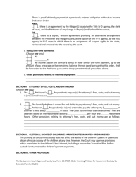 Form 12.970(F) &quot;Order Granting Petition for Concurrent Custody by Extended Family&quot; - Florida, Page 7