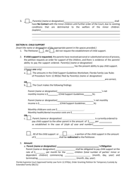 Form 12.970(E) &quot;Order Granting Petition for Temporary Custody by Extended Family&quot; - Florida, Page 4