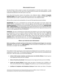 Form 12.983(C) &quot;Answer to Petition and Counterpetition to Determine Paternity and for Related Relief&quot; - Florida, Page 2