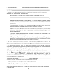 Form 12.985(G) Joint Verified Petition and Verified Answer for Dissolution of Marriage - Florida, Page 2