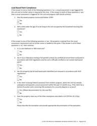 5.0 Nc Esg Minimum Habitability Standards for Rapid Rehousing Checklist - North Carolina, Page 3