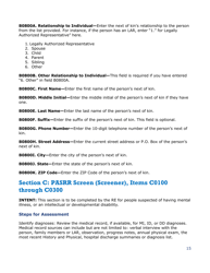 Instructions for Pasrr Level 1 Screening Form - Texas, Page 15