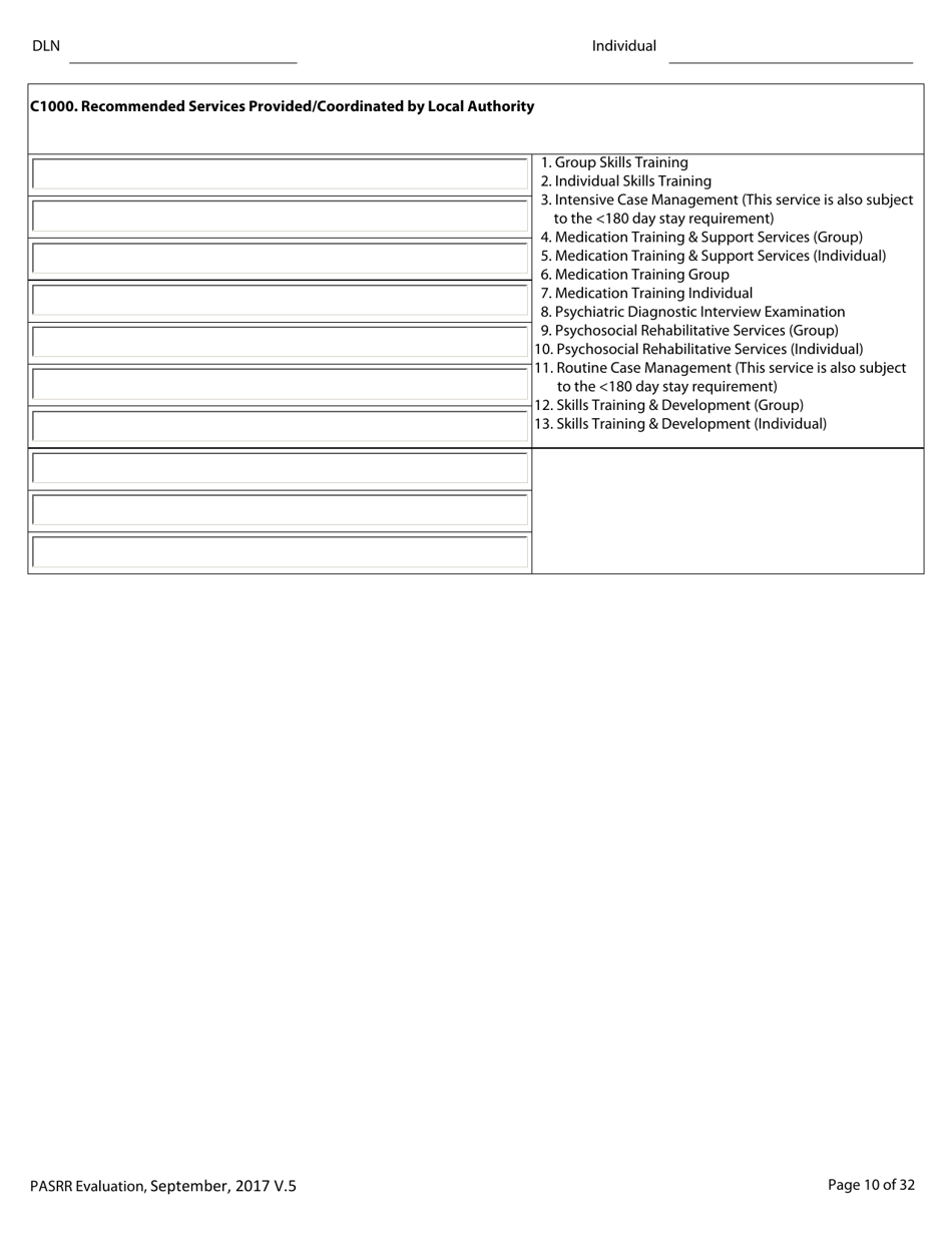 Pasrr Evaluation - Texas, Page 10