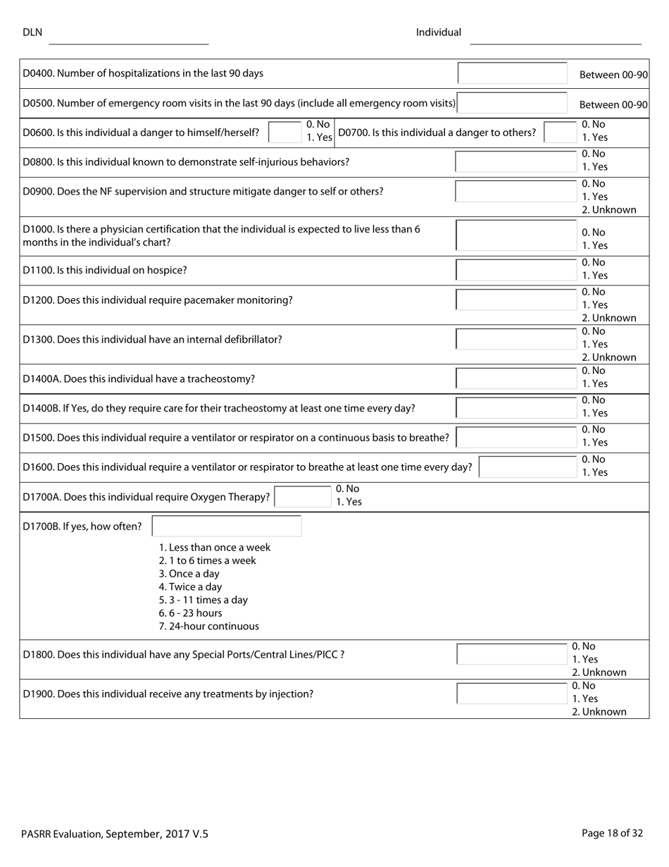 Pasrr Evaluation - Texas, Page 18