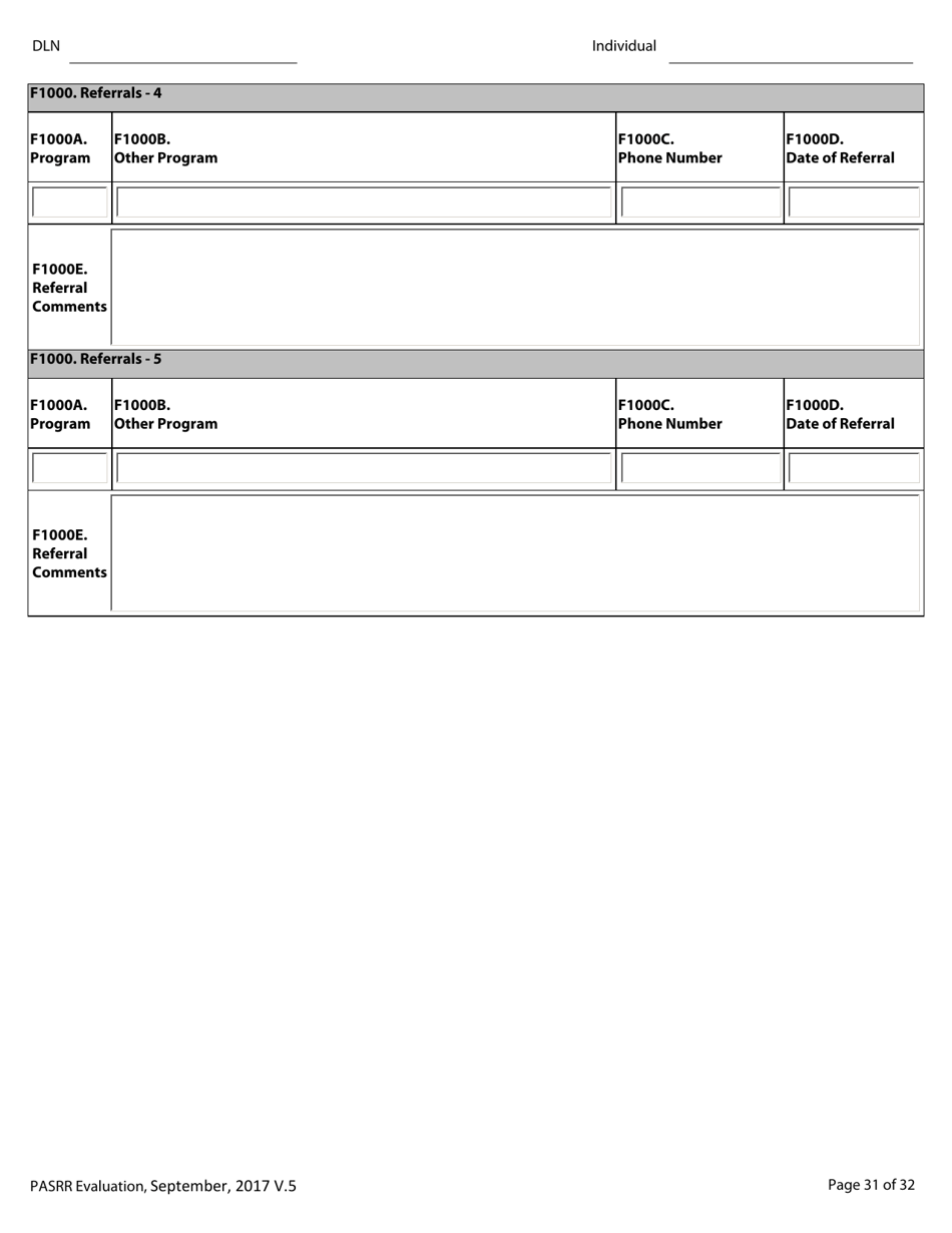 Pasrr Evaluation - Texas, Page 31