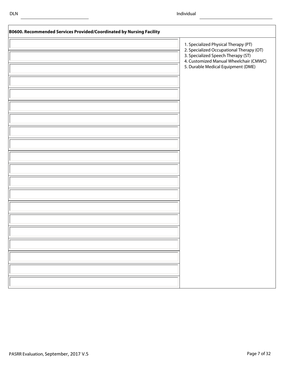 Pasrr Evaluation - Texas, Page 7