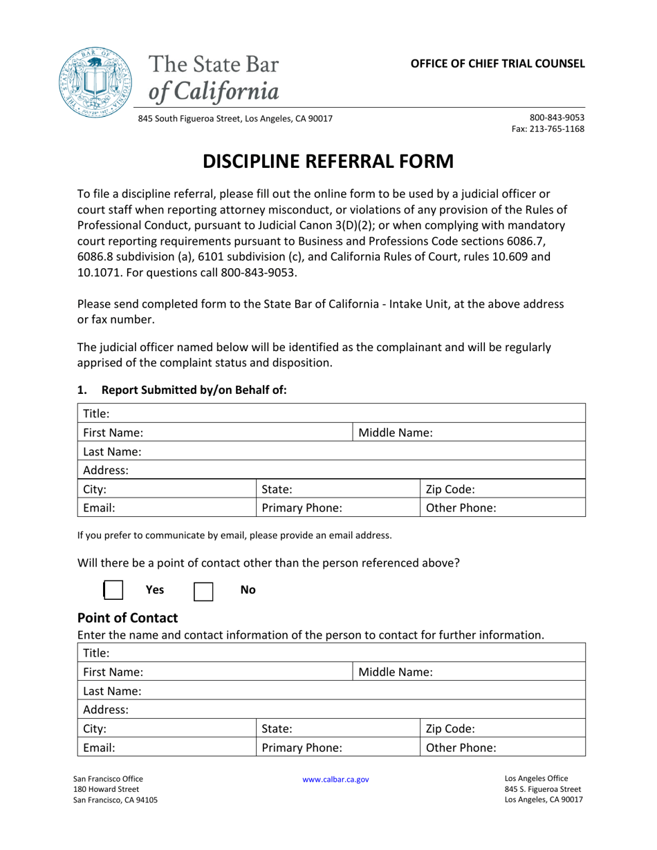 california-discipline-referral-form-fill-out-sign-online-and