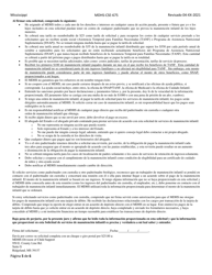 Formulario MDHS-CSE-675 Solicitud De Servicios De Manutencion Infantil - Mississippi (Spanish), Page 5