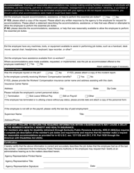 Form 8030 Employer Job Description - Kentucky, Page 3