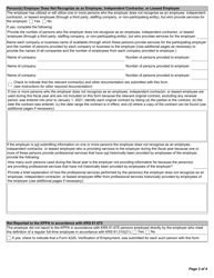 Form 6756 Annual Employer Certification of Non-contributing Service Providers - Kentucky, Page 5