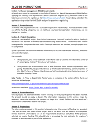 Instructions for Form TC20-36 Transportation Alternatives Program (Tap) Application - Kentucky, Page 3