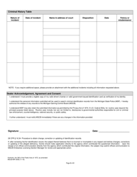 Form MGCB-MP-5058 Millionaire Party Dealer Information Form - Michigan, Page 2