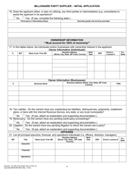 Form MGCB-MP-5055 Millionaire Party Supplier License Initial Application - Michigan, Page 4