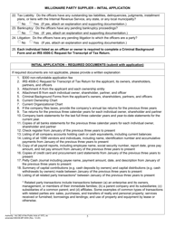Form MGCB-MP-5055 Millionaire Party Supplier License Initial Application - Michigan, Page 5